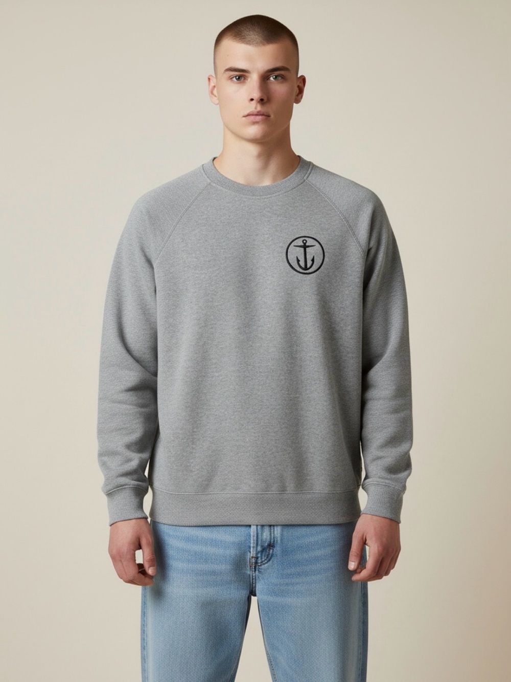 Captain Fin Co. Shweaty Anchor Crew‎ Pullover Jumper Sweatshirt, Size XXL, NWT
